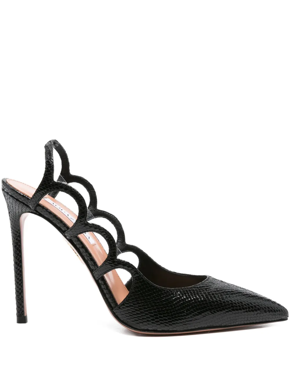 Aquazzura 105mm Endless Love pumps Black
