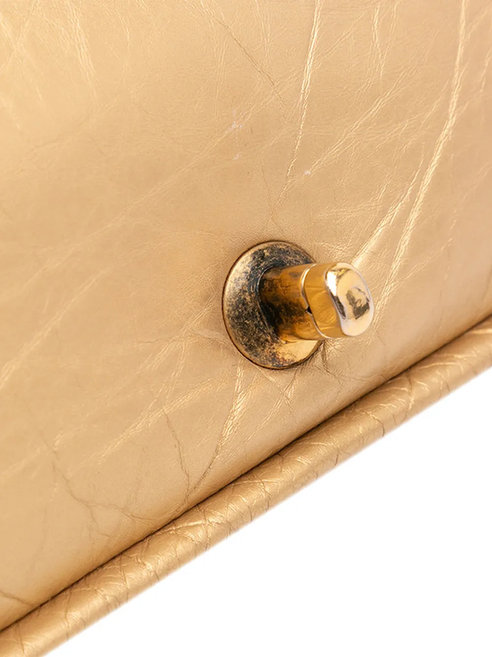 CHANEL Pre-Owned 2012 mittelgroße gesteppte Pondichery Flap Satchel-Tasche | Image 5
