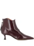 Tassinari 50mm leather boots - Brown