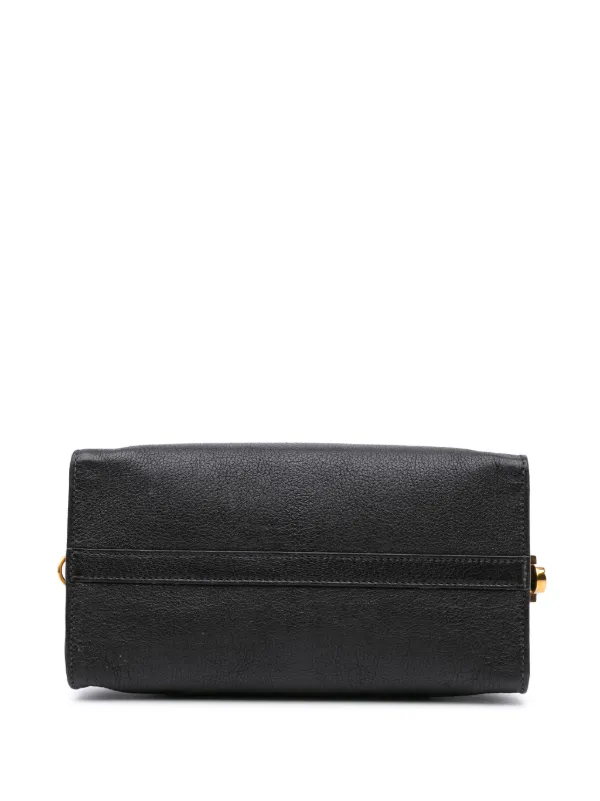 Miu Miu Pre-Owned 2010-2024 Madras Fiocco Bow Satchel