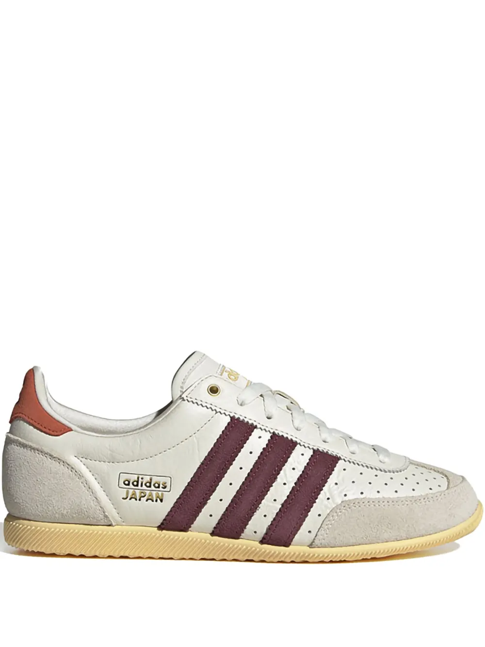Adidas Originals Leather Sneakers In Neutrals