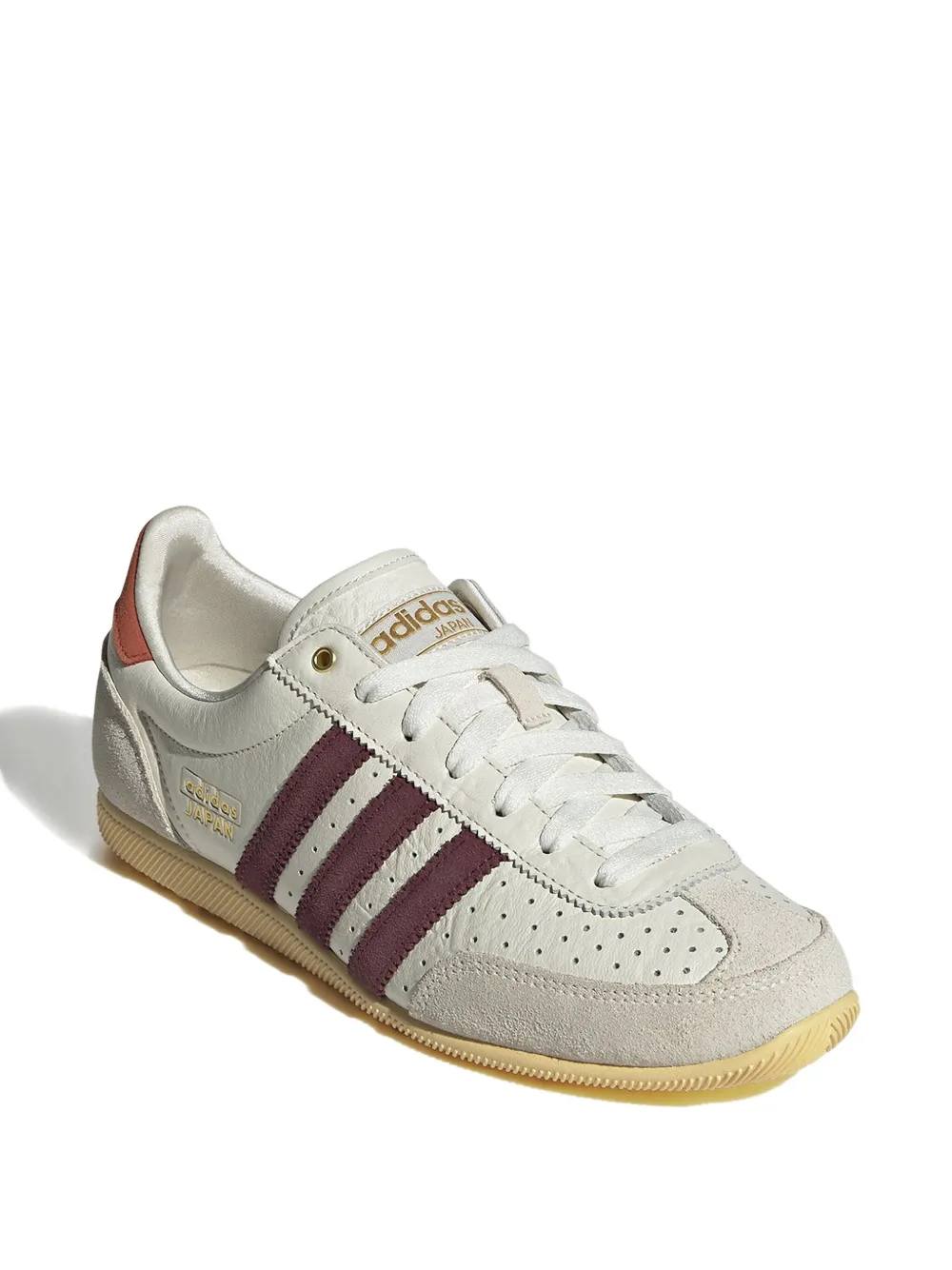 Adidas Originals Leather Sneakers In Neutrals
