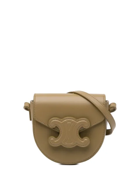 Céline Pre-Owned bolsa crossbody Besace Cuir Triomphe mini en piel de becerro 2022