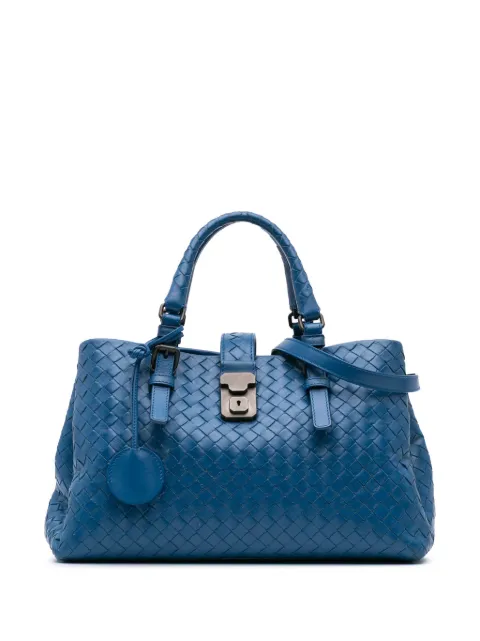 Bottega Veneta Pre-Owned 2012-2024 Small Nappa Intrecciato Roma satchel