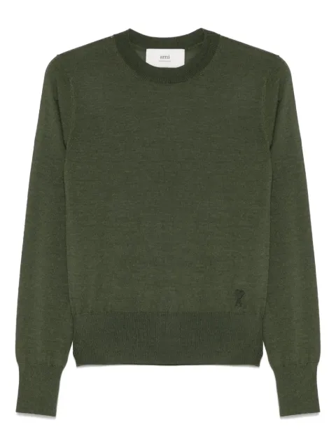 AMI Paris fine-knit top