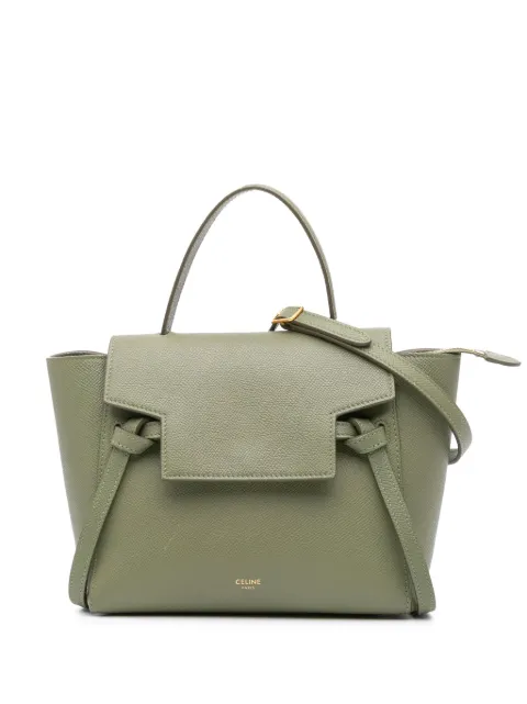 Céline Pre-Owned 2019 Nano Grained Calfskin Belt Bag satchel