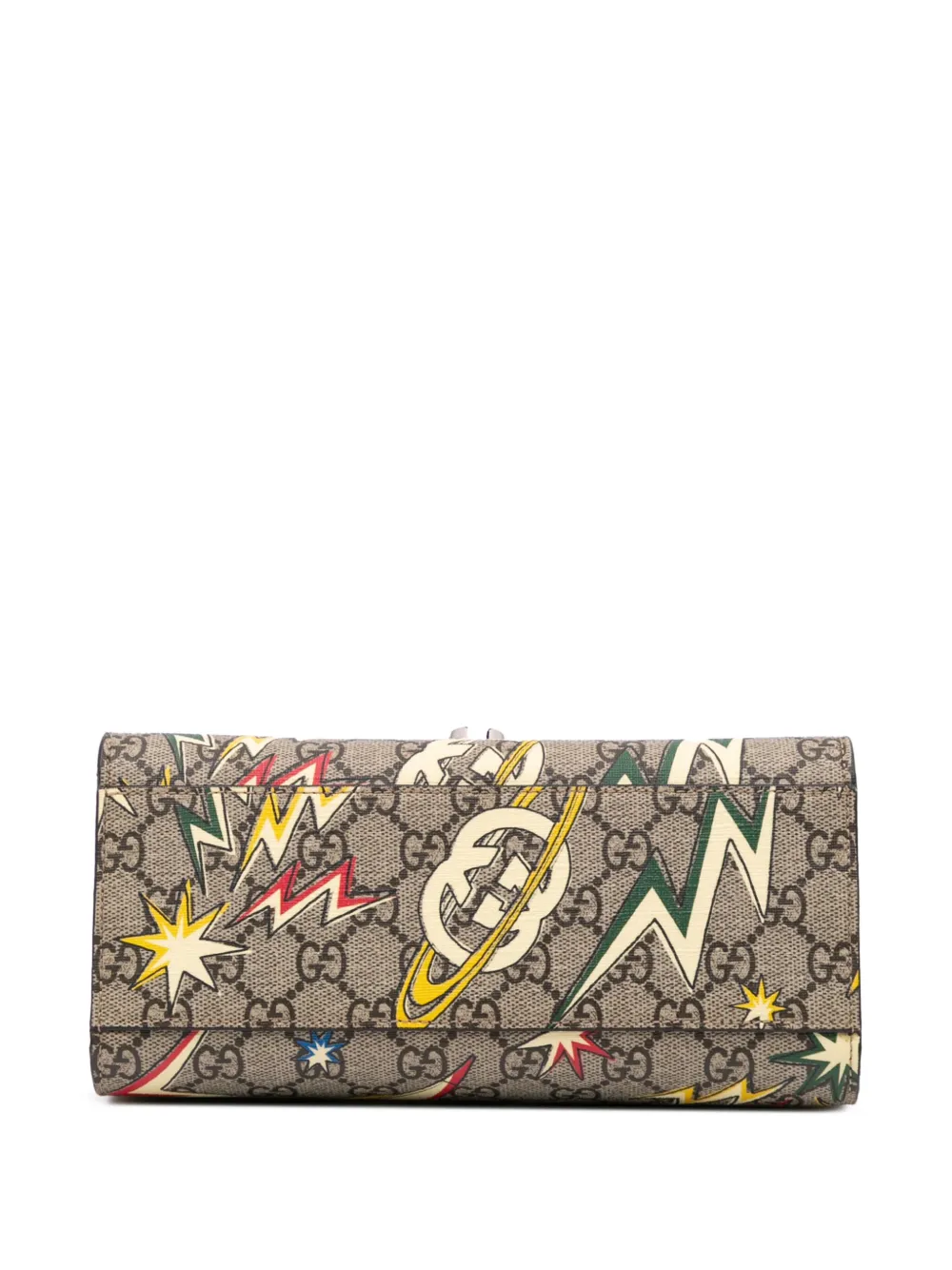 Gucci Pre-Owned Borsa a tracolla in tessuto GG Supreme con manico e decorazione Web Childrens piccola 2016-2024 | Borse Pre-owned | Image 3