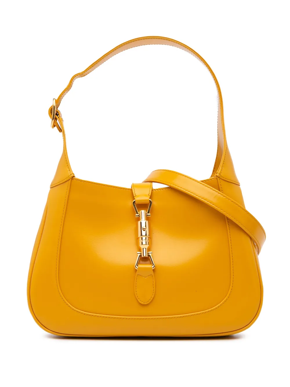 Gucci Pre-Owned 2016-present Small Calfskin Jackie 1961 crossbody bag - Giallo