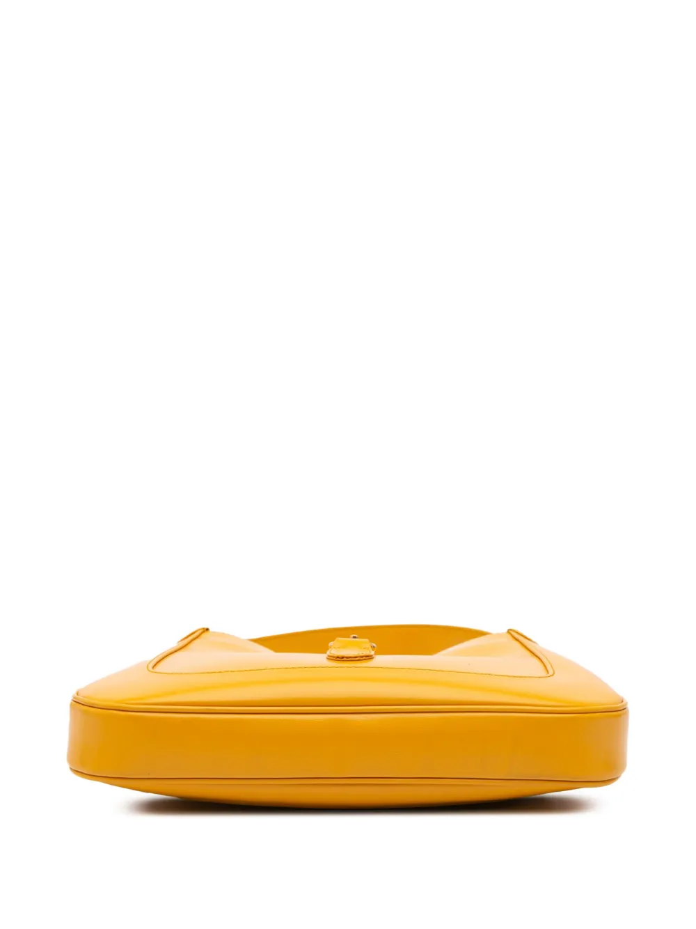 Pre-owned Gucci 2016-present Small Calfskin Jackie 1961 Crossbody Bag In Yellow