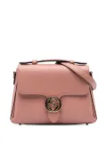 Gucci Pre-Owned 2016-2024 Small Dollar Leather Interlocking G satchel - Pink