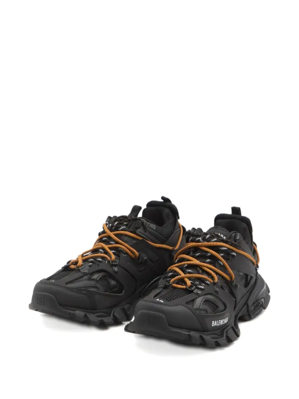 Balenciaga Track Trail Laces Sneakers | Black | FARFETCH
