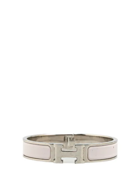 Hermès Pre-Owned 2013 Narrow Enamel Clic Clac H Bracelet PM costume bracelet