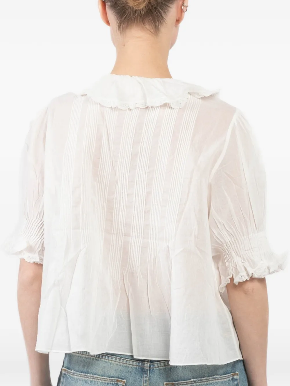 Henri Ruffled Blouse