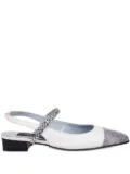 Carel Paris Oceano slingback flats - White