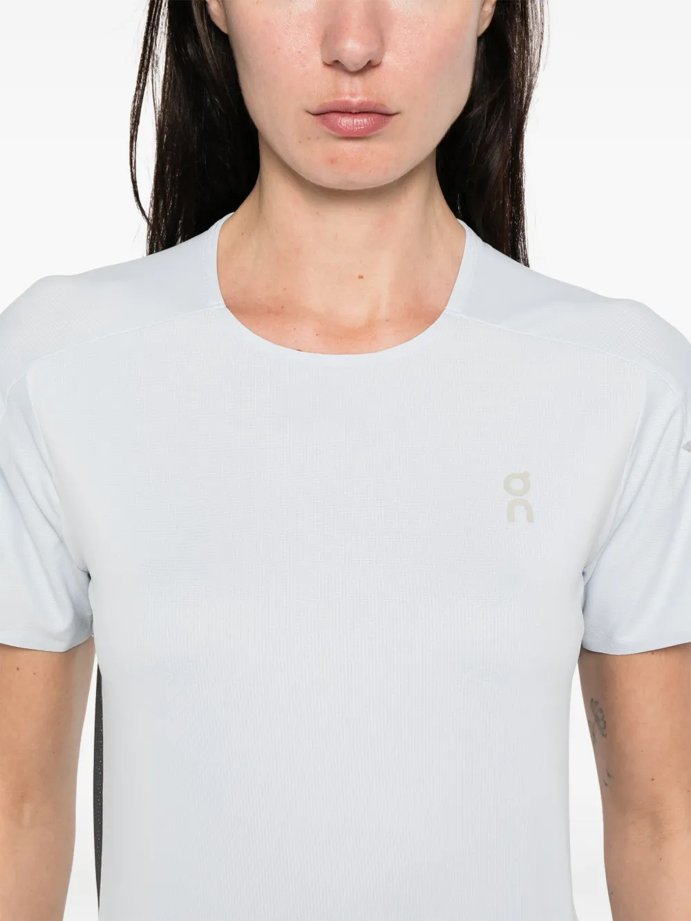On Running Performance T-shirt Blauw