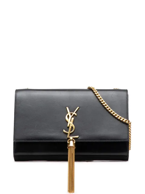 Saint Laurent Pre-Owned 2016 Medium Smooth Calfskin Classic Monogram Kate Tassel crossbody bag
