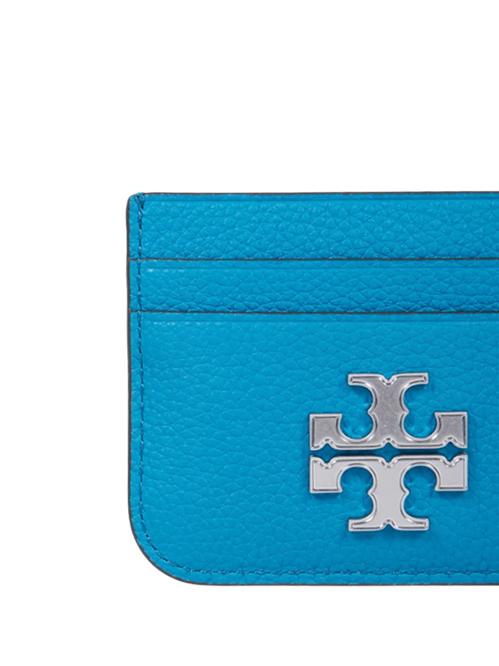 Tory Burch Pasjeshouder met textuur Blauw