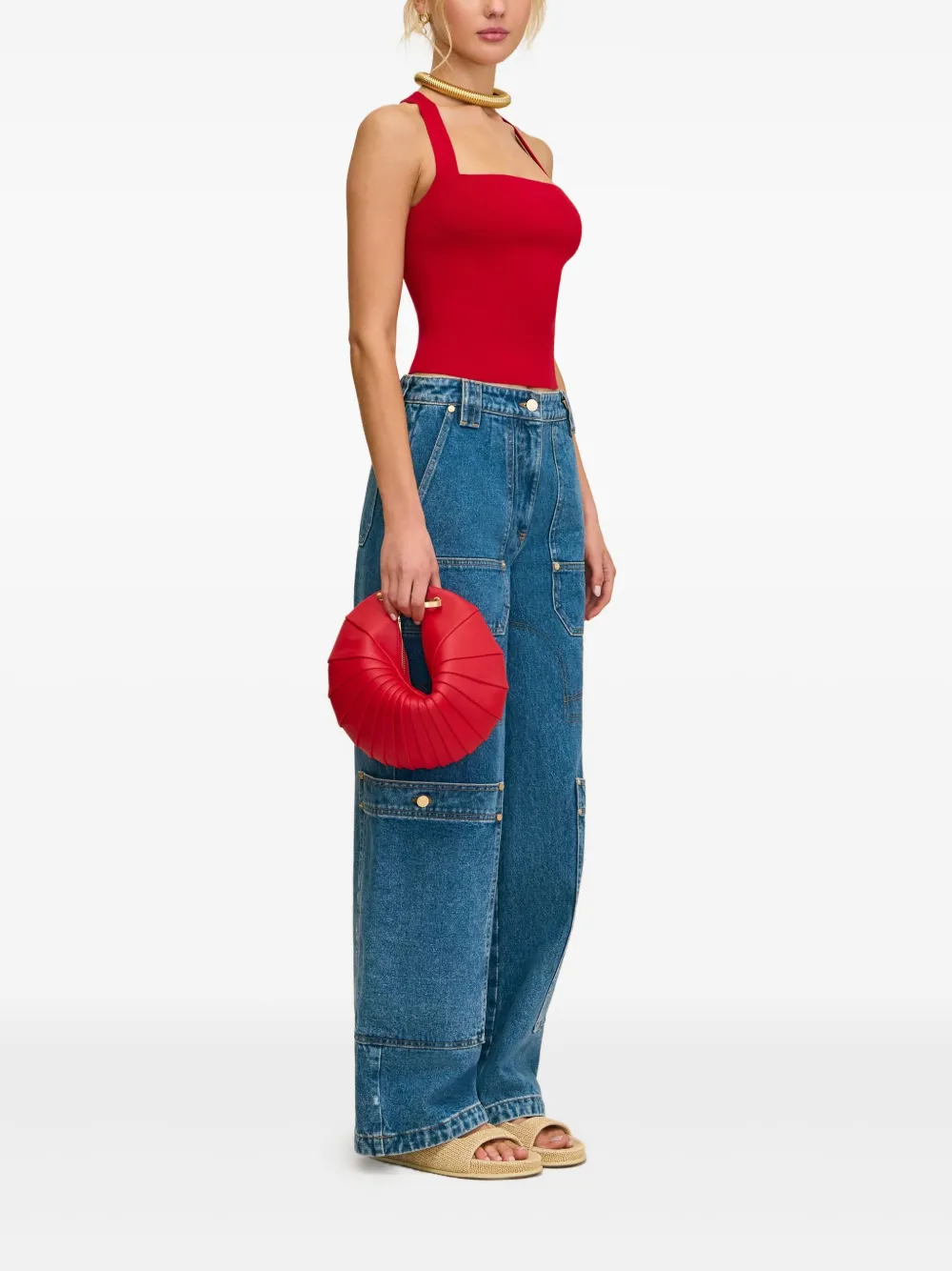 Cult Gaia Wynn jeans - Blauw