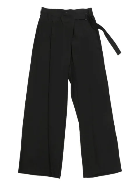 Yohji Yamamoto wrap-design trousers