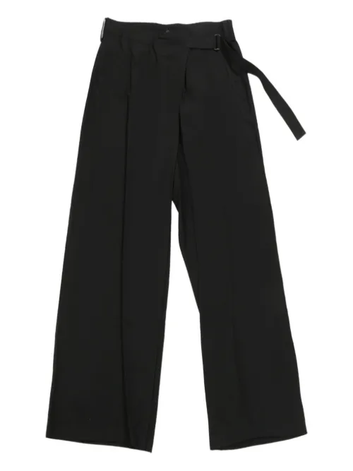 Wrap-design trousers - Yohji Yamamoto - Modalova