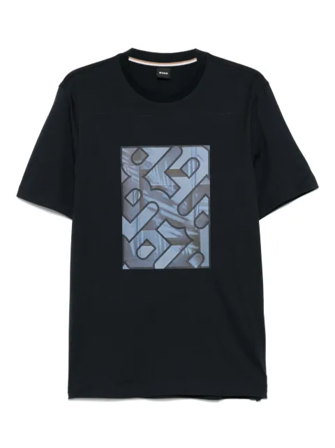 BOSS playera con logo estampado