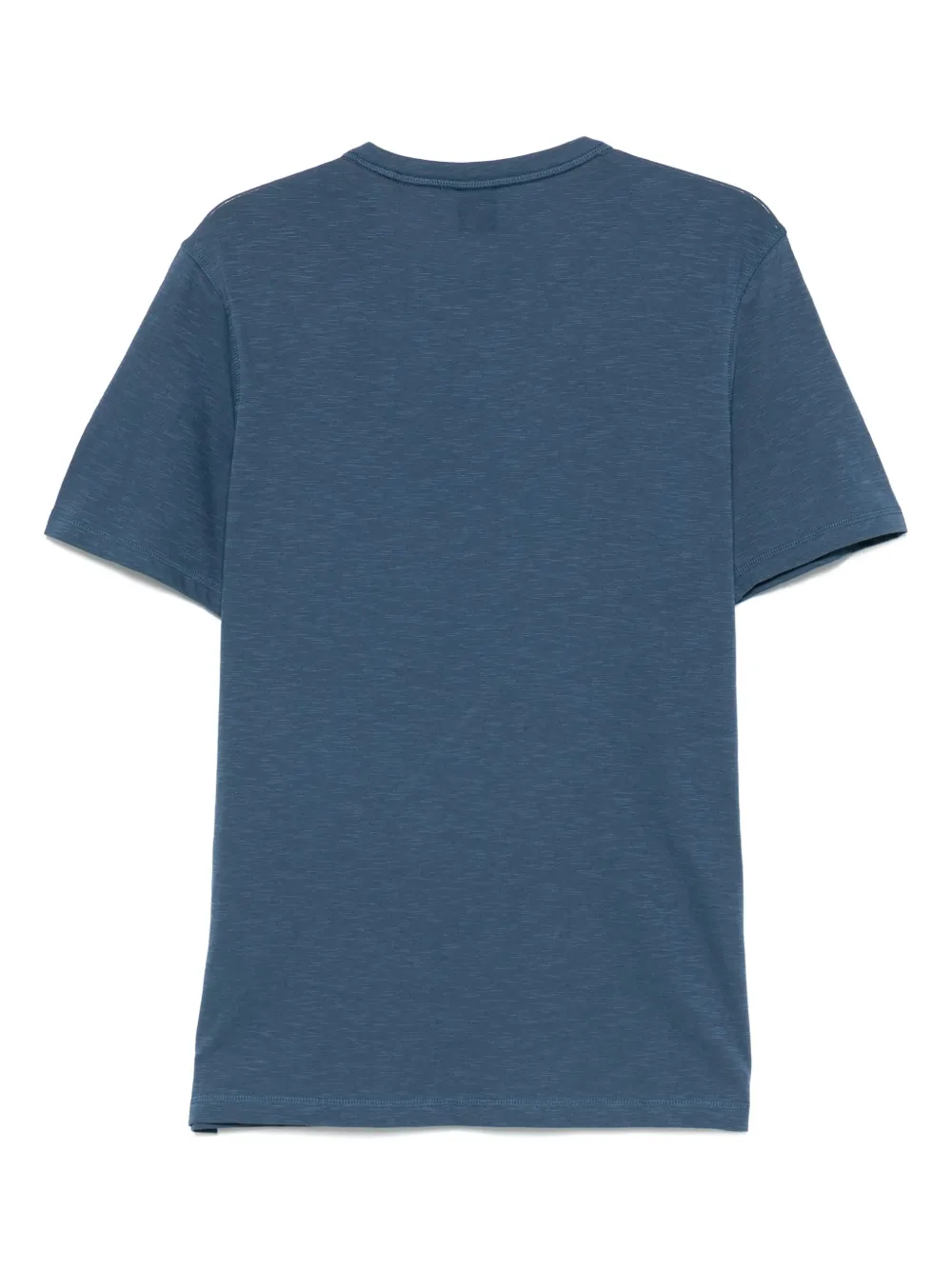 BOSS T-shirt met slub-textuur - Blauw