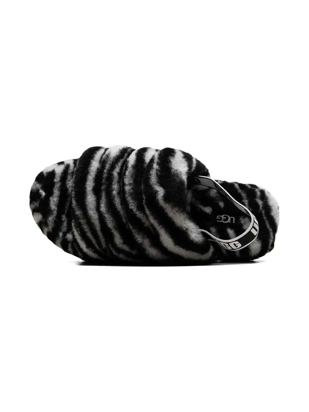 UGG Kids Fluff Yeah Slide "Zebra" slides Black