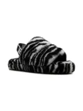 UGG Kids Fluff Yeah Slide ""Zebra"" slides - Black