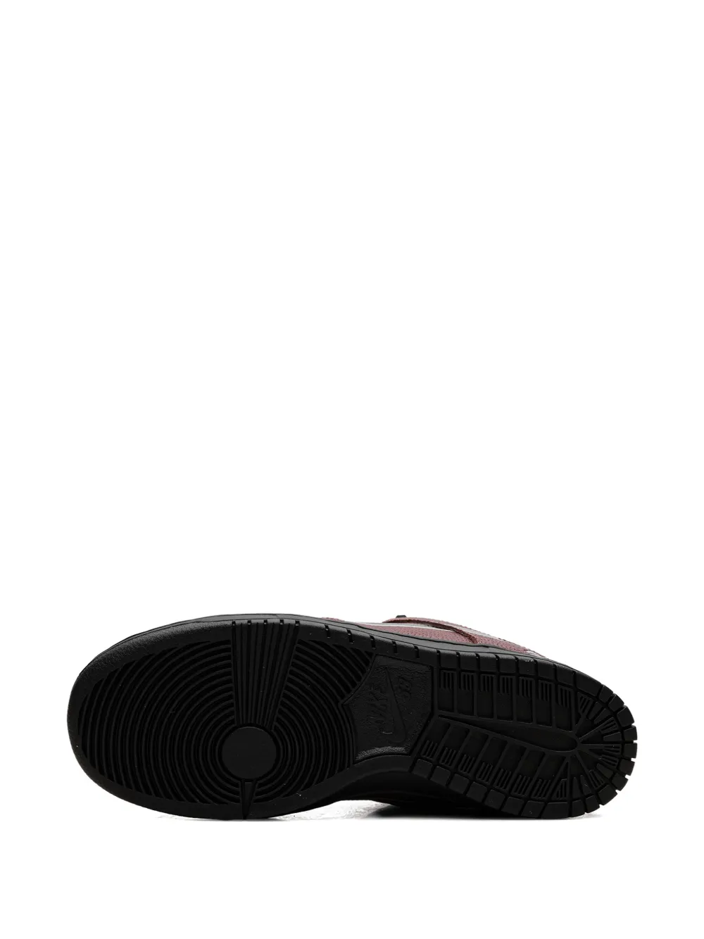 Nike SB Dunk Low leather "Limosine Skateboard" sneakers Red
