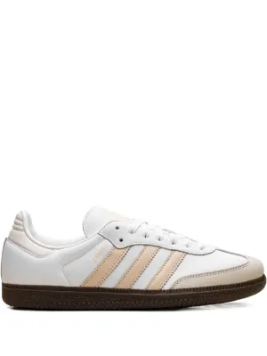 Adidas Samba OG "Wonder Alumina" Sneakers | Neutrals | FARFETCH