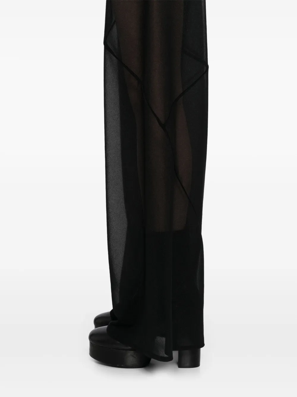 Rick Owens Lilies Farrah broek Zwart
