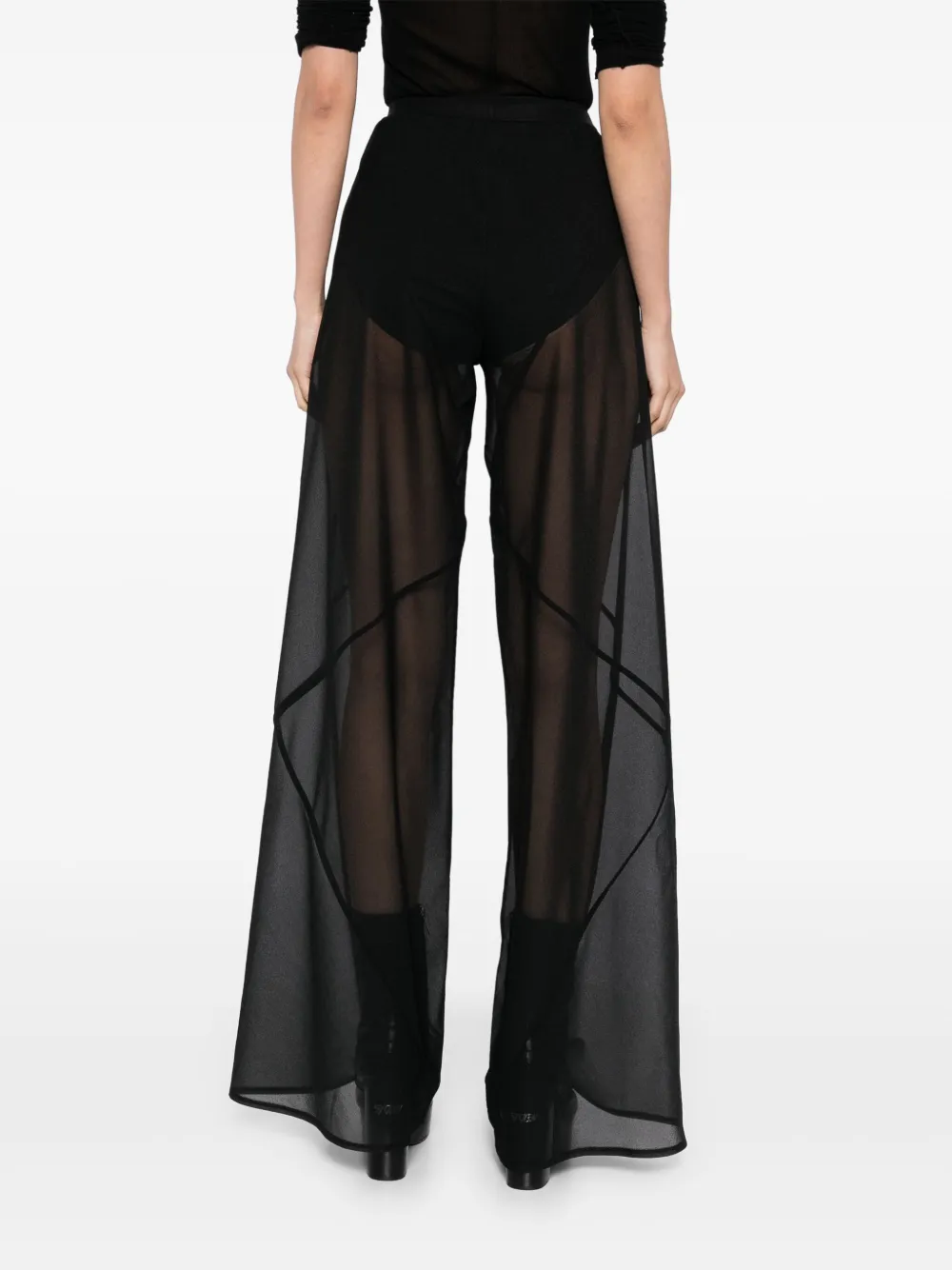 Rick Owens Lilies Farrah broek Zwart