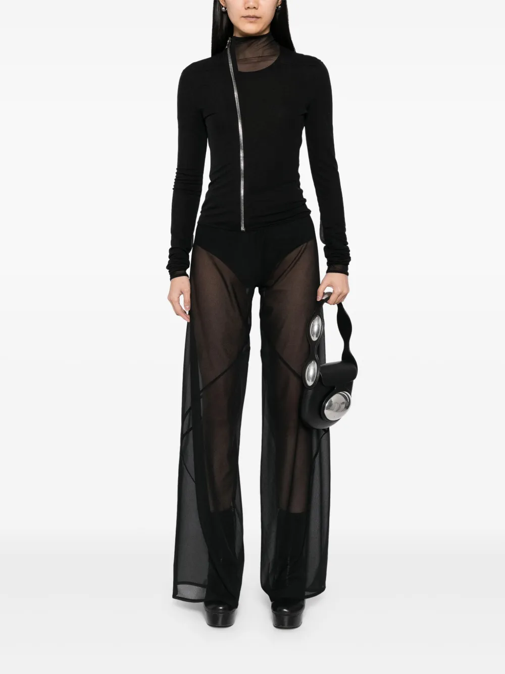 Rick Owens Lilies Farrah broek Zwart