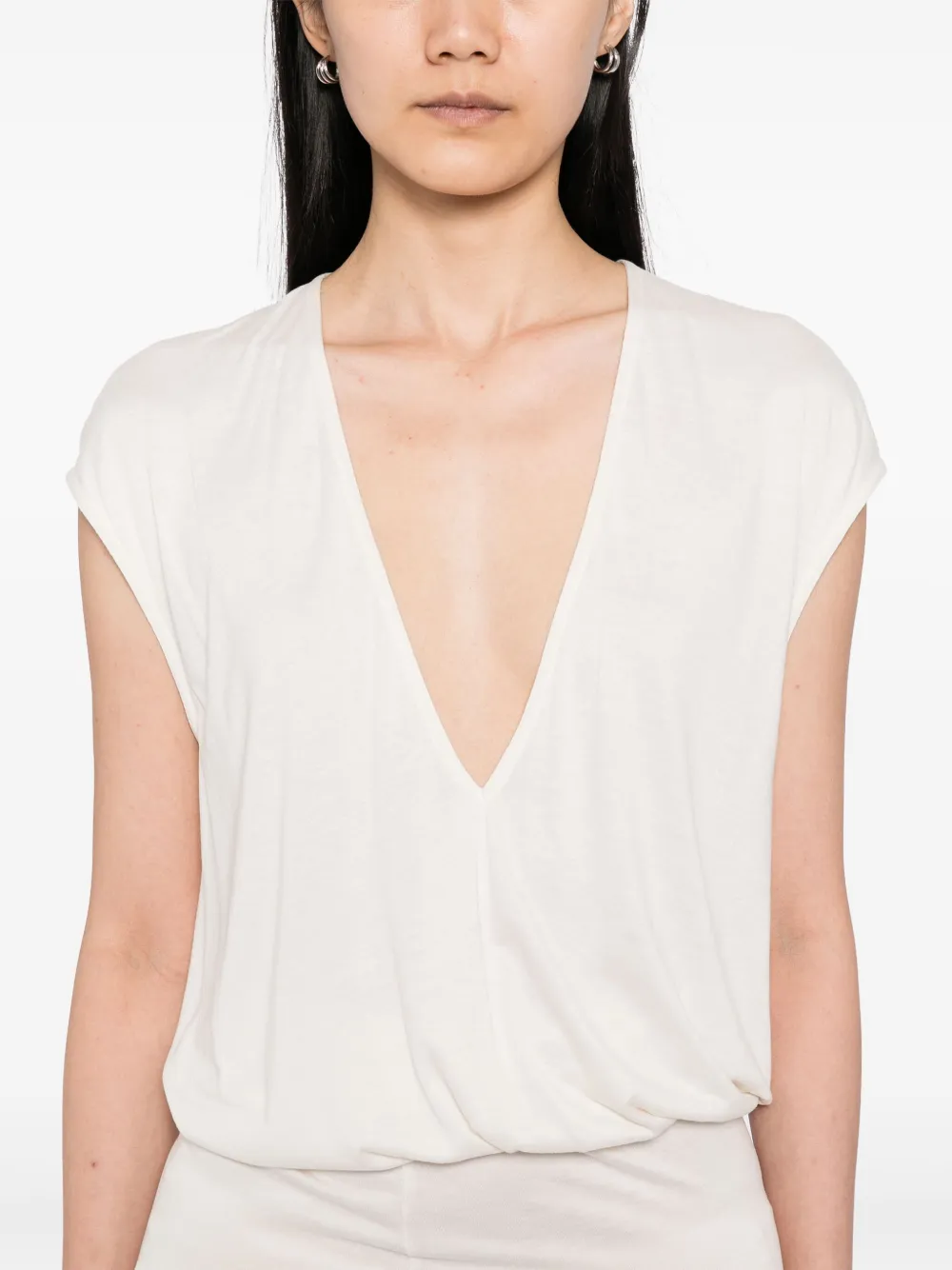 Rick Owens Lilies Dylan avondjurk Wit
