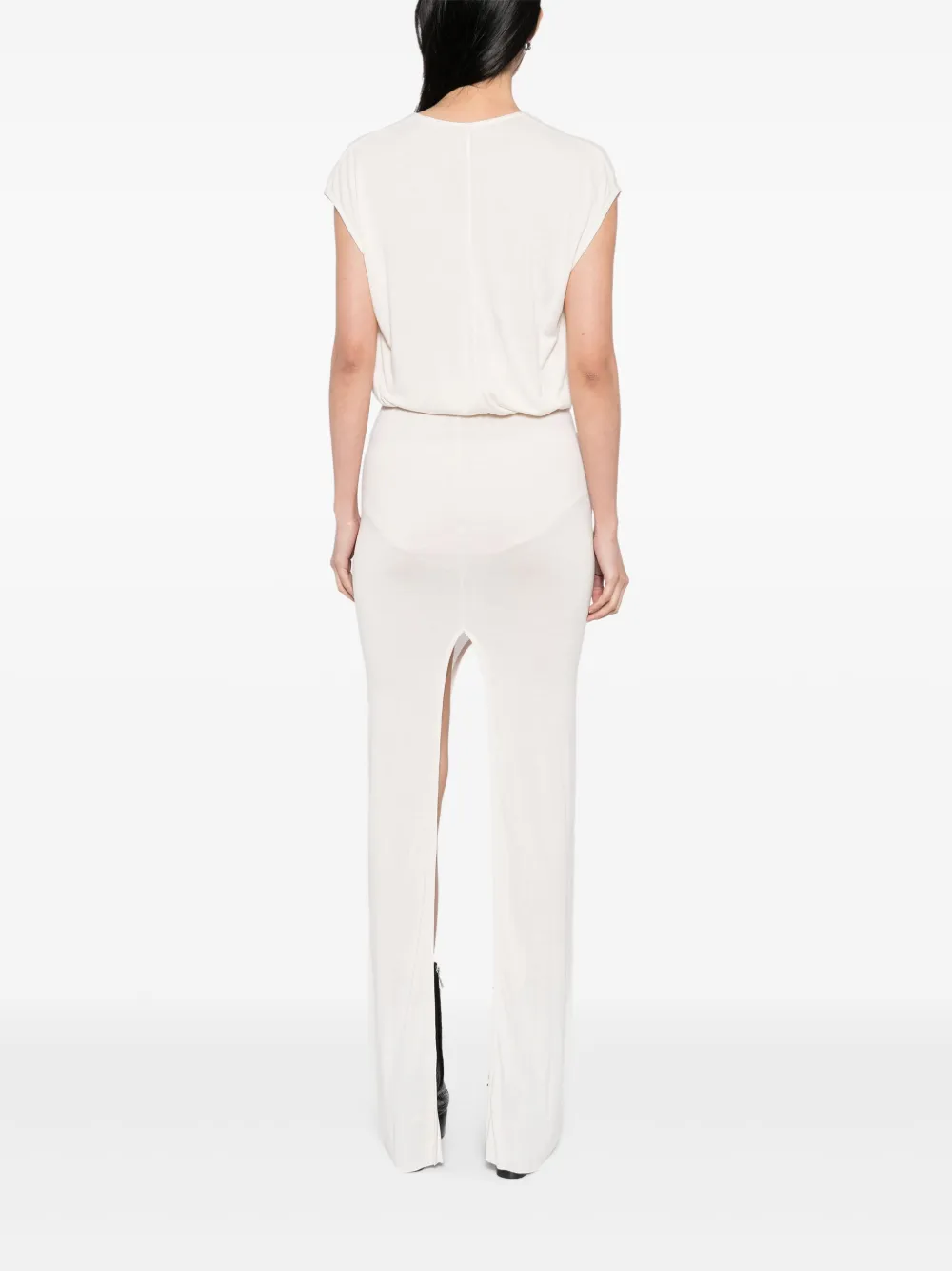 Rick Owens Lilies Dylan avondjurk Wit