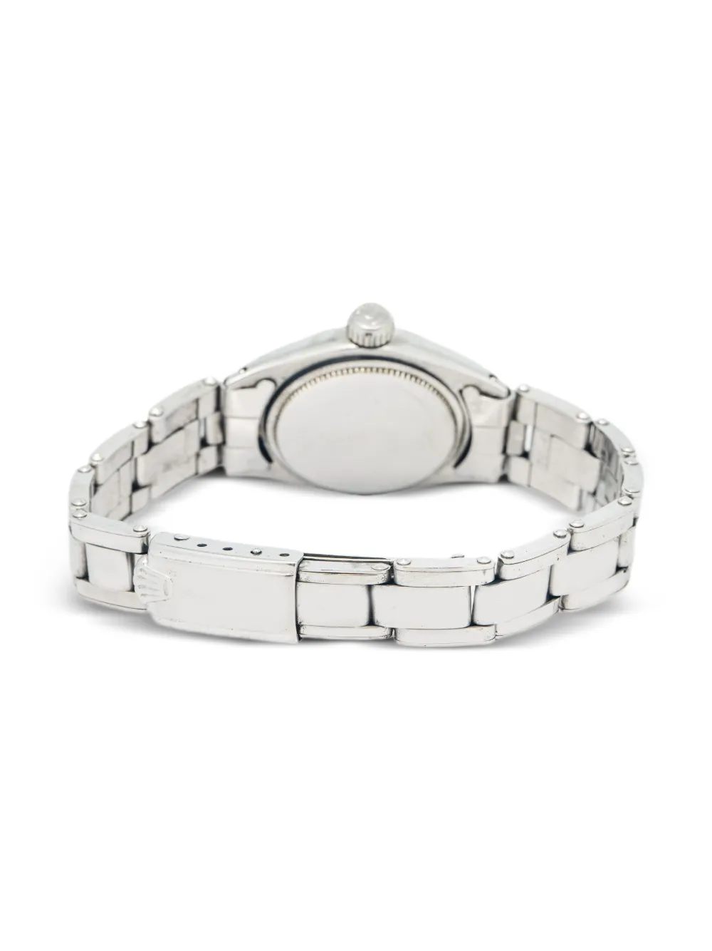 Pre-owned Rolex Oyster 23mm In 银色