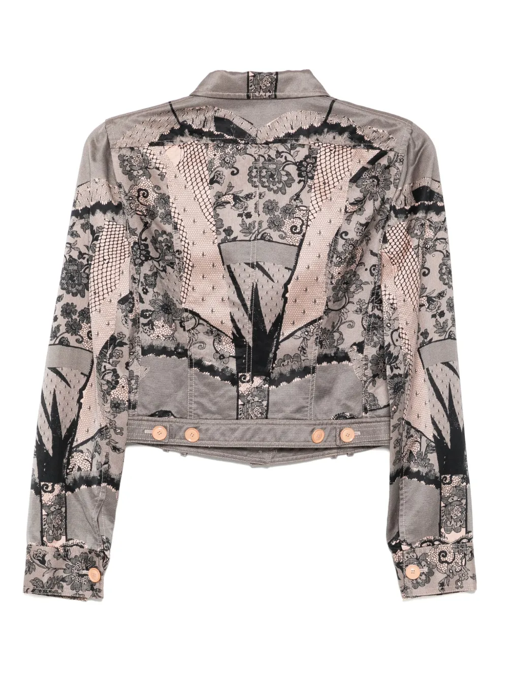 Christian Dior Pre-Owned chamarra con estampado gráfico 2006 | Image 2
