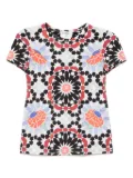 CHANEL Pre-Owned 2014-2015 graphic-print T-shirt - White