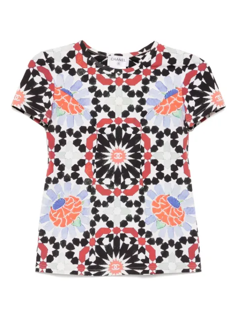 CHANEL Pre-Owned 2014-2015 graphic-print T-shirt