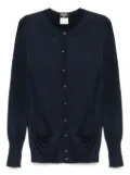 CHANEL Pre-Owned 1996 ensemble cardigan top - Blue