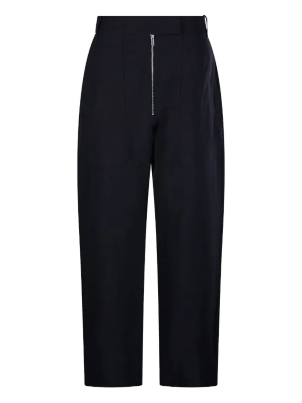 Studio Nicholson Wool-linen Trousers in Blue