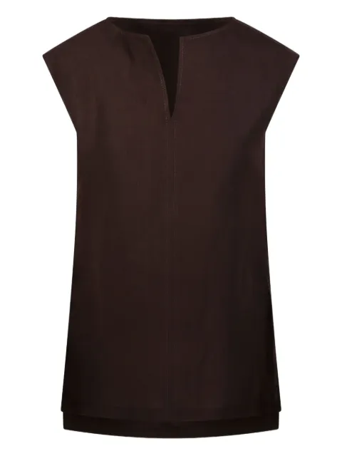 Max Mara sleeveless tunic top