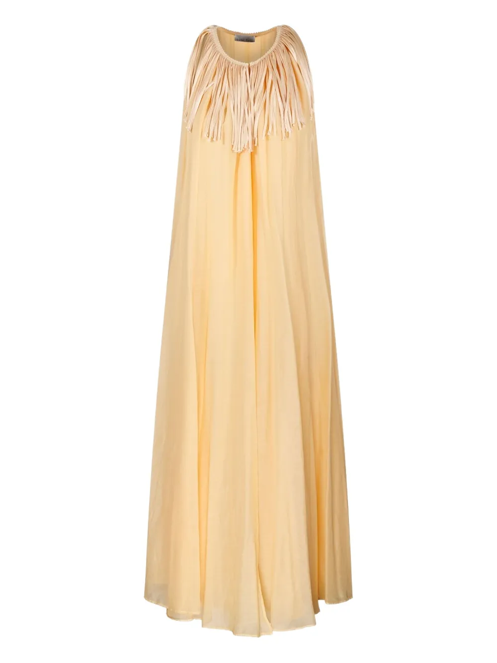 Forte Forte fringe-detail maxi dress | Neutrals | Image 1