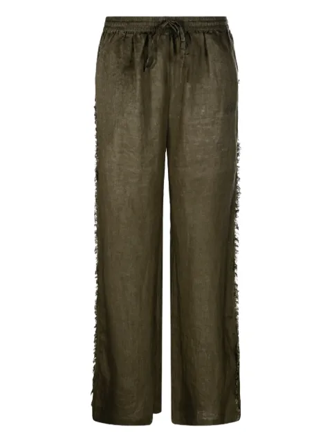 P.A.R.O.S.H. pantalones con ribete deshilachado