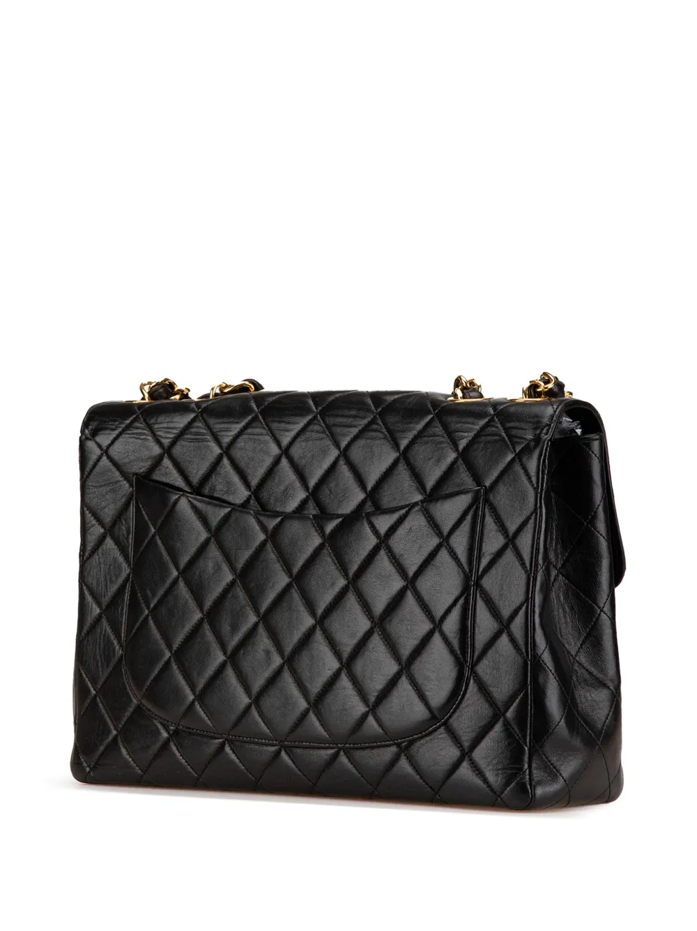 CHANEL Pre-Owned 1994-1996 Jumbo XL Classic Lambskin Single Flap shoulder bag | Pre-Owned | Image 2