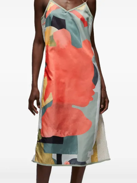 Jordan slip dress Beauty Supply Orange en colaboración conBephies