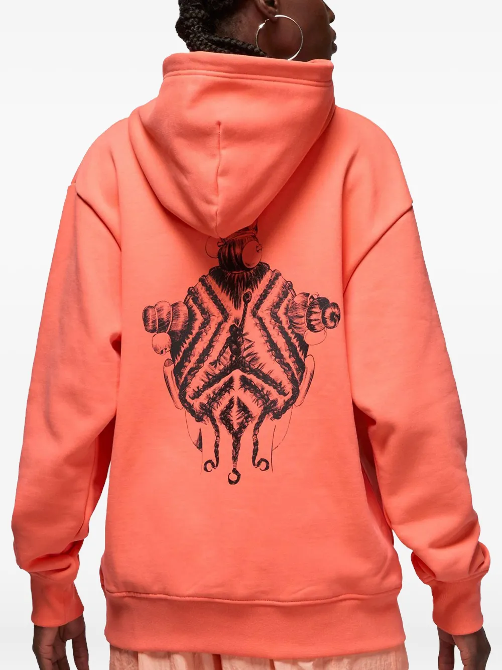 JORDAN X BEPHIES BEAUTY SUPPLY "ORANGE" HOODIE 