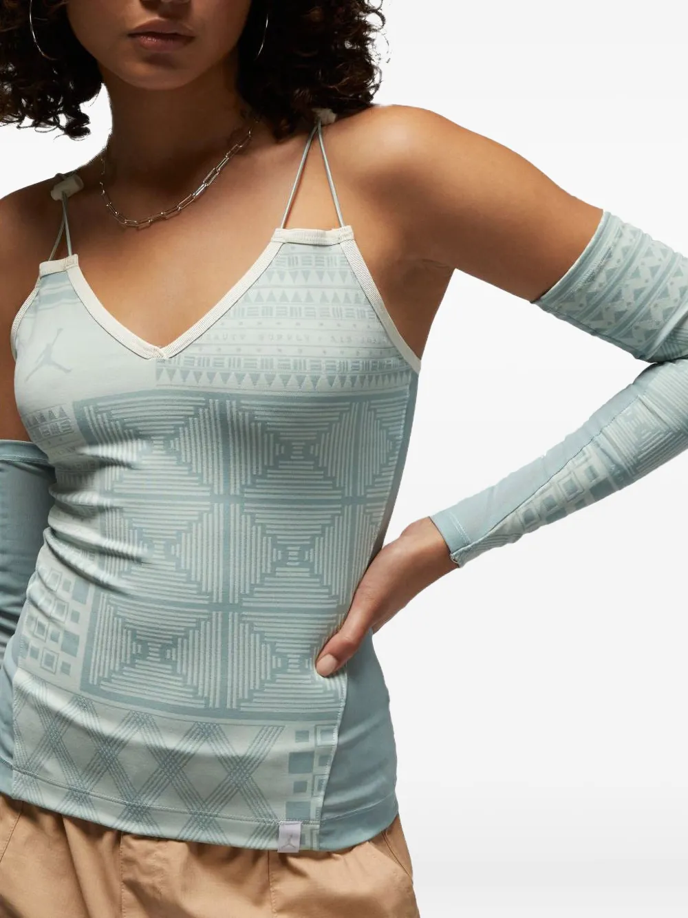 JORDAN X BEPHIES BEAUTY SUPPLY "LIGHT BLUE" VEST