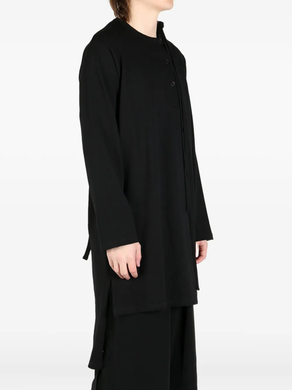 Yohji Yamamoto cotton T-shirt Zwart