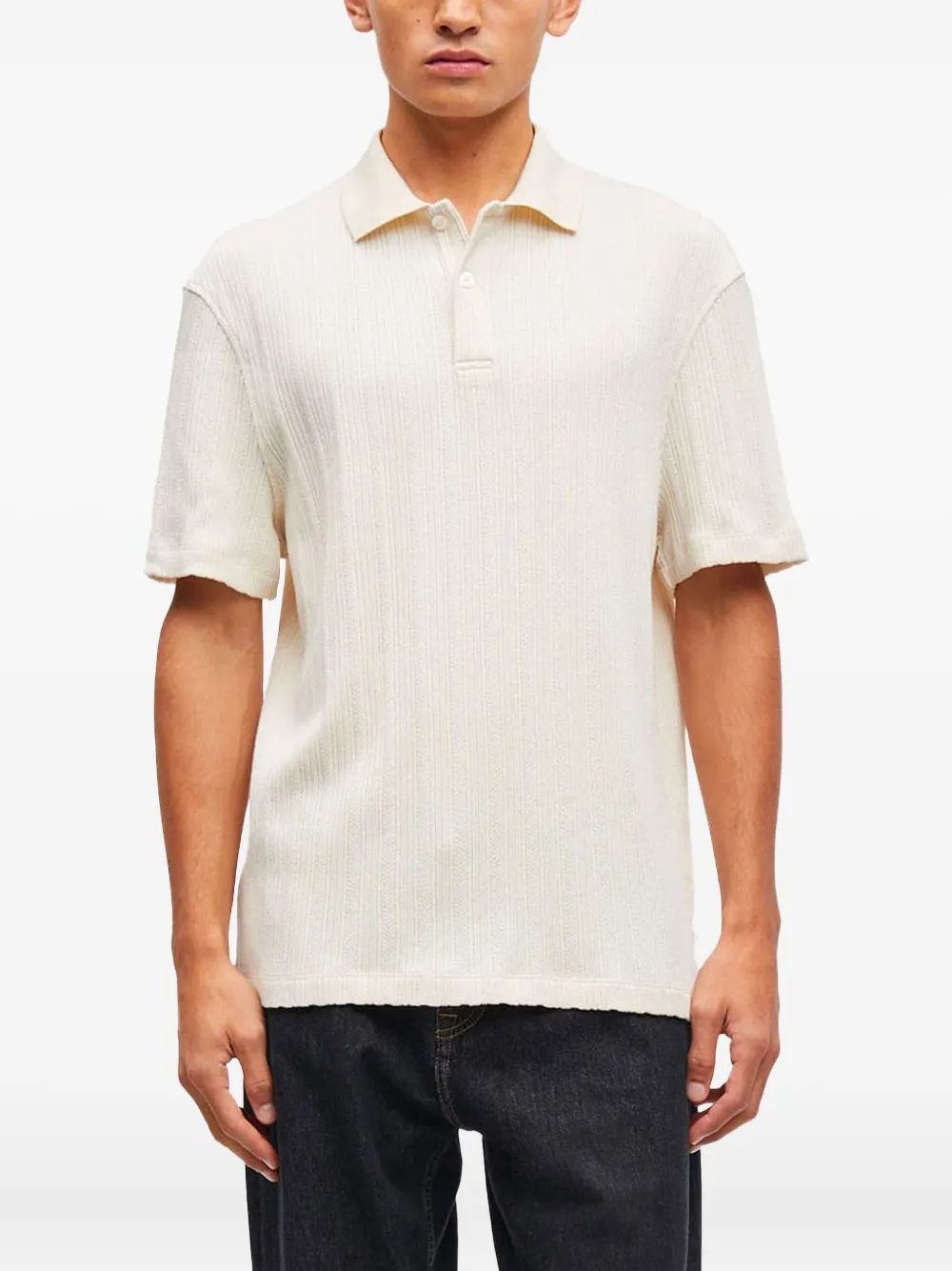 SAMSOE SAMSOE playera tipo polo Sakevin | neutro | Image 1